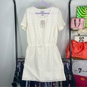 G.H. Bass & Co. White Eyelet Gardenia Dress